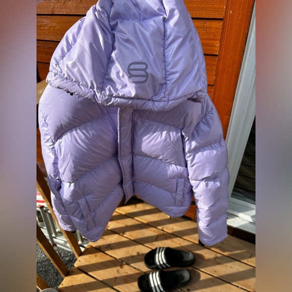 💜 SOLD on cross post-The Super Puff Shorty 💜 - Picture 3 of 5